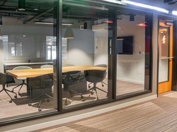 A conference room